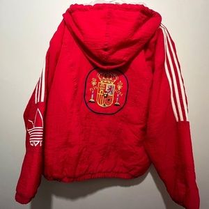 Rare Vintage Adidas Spain Windbreaker Jacket